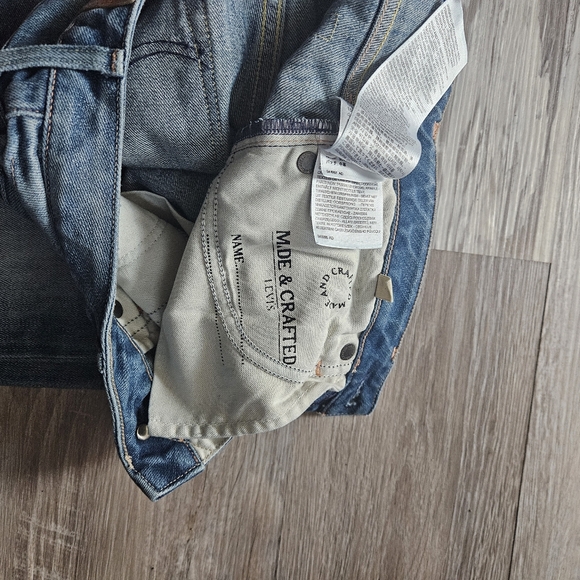 Levi's Made and Crafted Pins Skinny Jeans NWOT size 0/24 - Picture 4 of 7